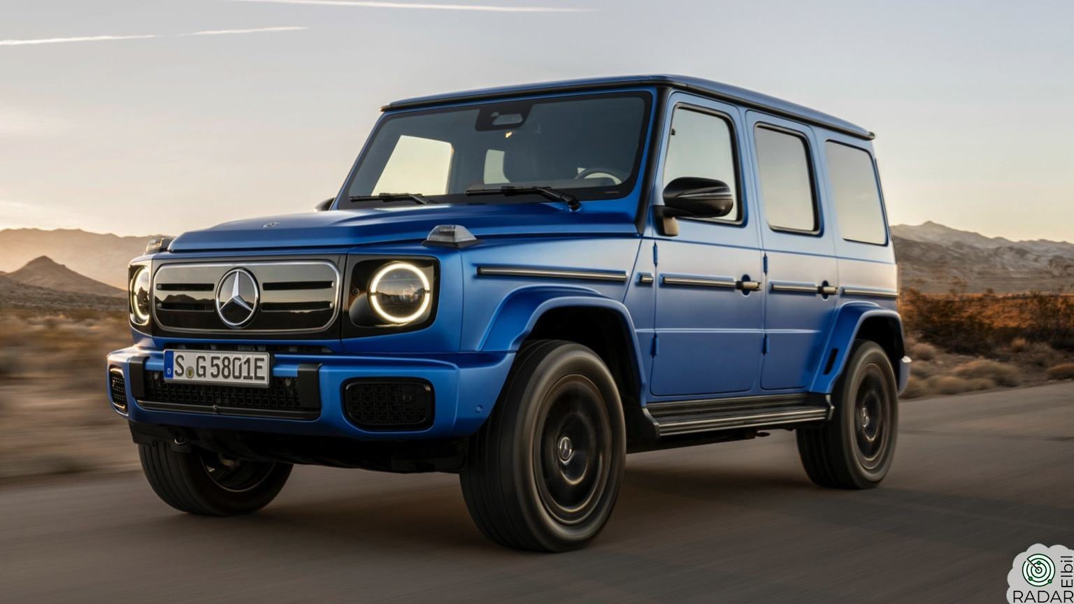 Mercedes Benz Gel ndewagen Elbil RADAR