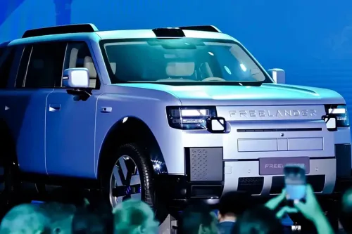 Freelander 8 viser interiøret for første gang: kjempeskjerm, Huawei-lidar og terrengsystem testet på 20 underlag