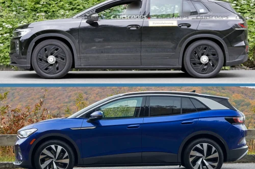 VW ID. Tiguan spionbilder: Dette er ikke bare en facelift av ID.4