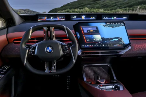 BMW iX4 fanget på Nürburgring med ny kupé-profil – debut nærmer seg