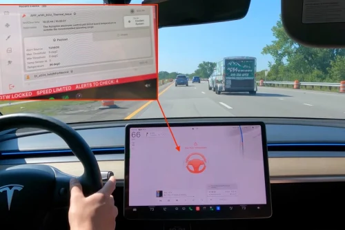Teslas nye FSD-oppdatering kobles til overoppheting og havari på eldre autopilot-datamaskiner
