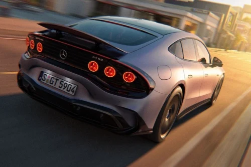 Mercedes-AMG GT 53 4-Door Coupé: 544 hk, 809 km rekkevidde og 600 kW lading