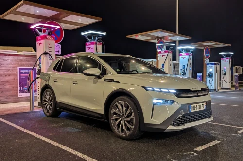 Skoda Elroq passerte Tesla Model Y i Europa i juli