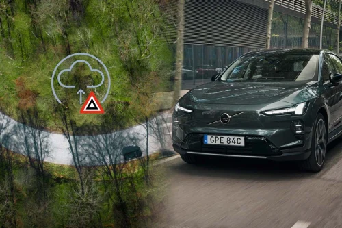 Volvo gir nye elbiler skybaserte farevarsler – ser faren før sjåføren gjør det