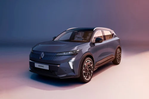 Renault Scenic får større batteri og raskere lading