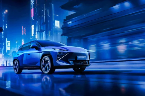 Omoda 4 EV vises i Europa med 61,1 kWh og over 400 km rekkevidde
