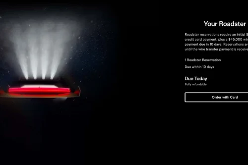 Tesla åpner Roadster-bestillinger igjen – 50 000 dollar før visningen