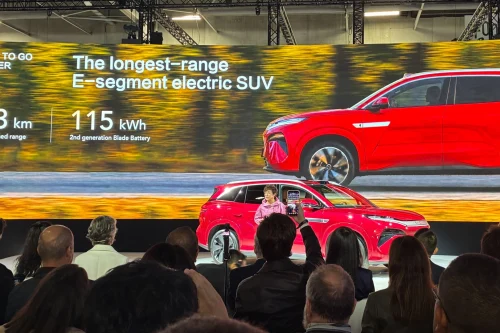 BYD Atto 8 blir merkets første Europa-modell med Flash Charging