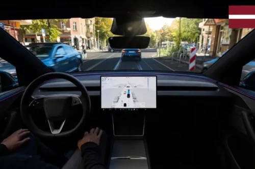 Tesla FSD godkjent i Latvia som EU-land nummer ti