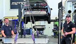 Tysk verksted dobler rekkevidden på BMW i3 fra 2014 – og du trenger ikke kjøpe ny bil