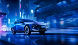 Omoda 4 EV vises i Europa med 61,1 kWh og over 400 km rekkevidde