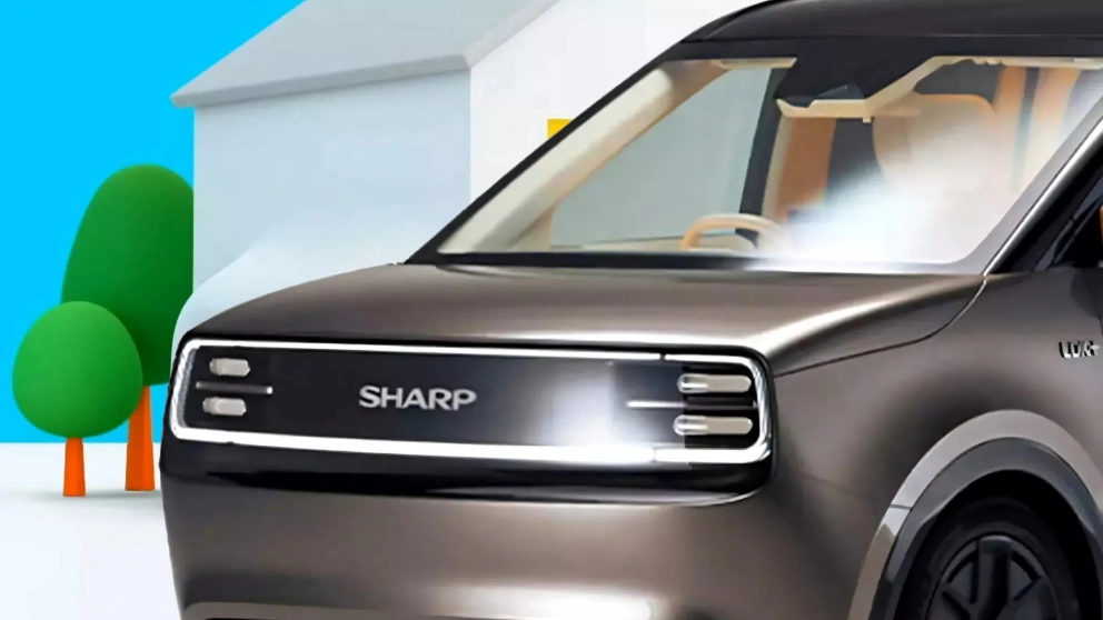 Sharp viser ny LDK+ – elektrisk minibuss som kobler bilen til hjemmet