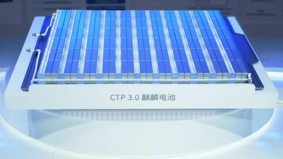 CATLs CTP 3.0 Qilin-batteri