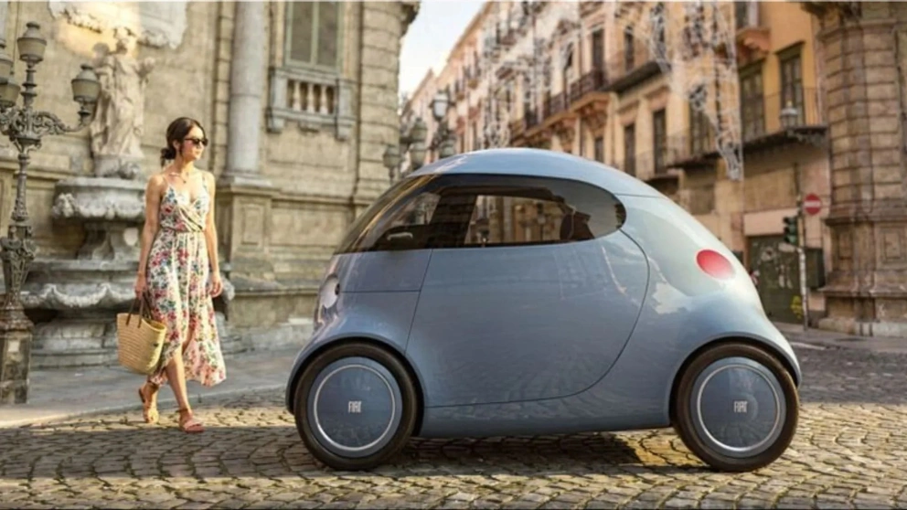 Fiat Topolino XS: ultrakompakt by-EV som kan være både coupé, roadster og helt åpen