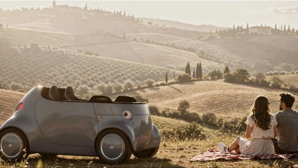 Fiat Topolino XS: ultrakompakt by-EV som kan være både coupé, roadster og helt åpen