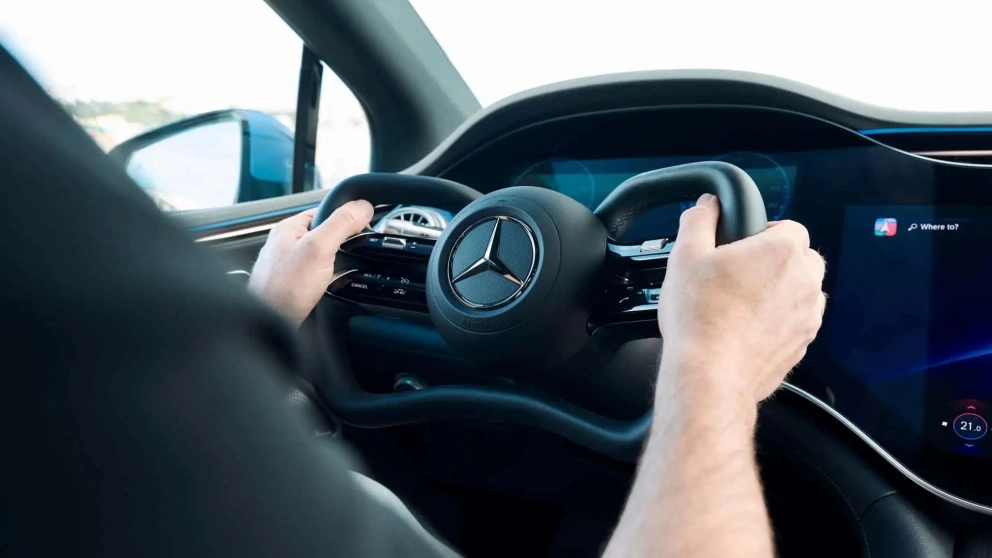 Mercedes EQS får steer-by-wire – og et ratt du ikke har sett maken til