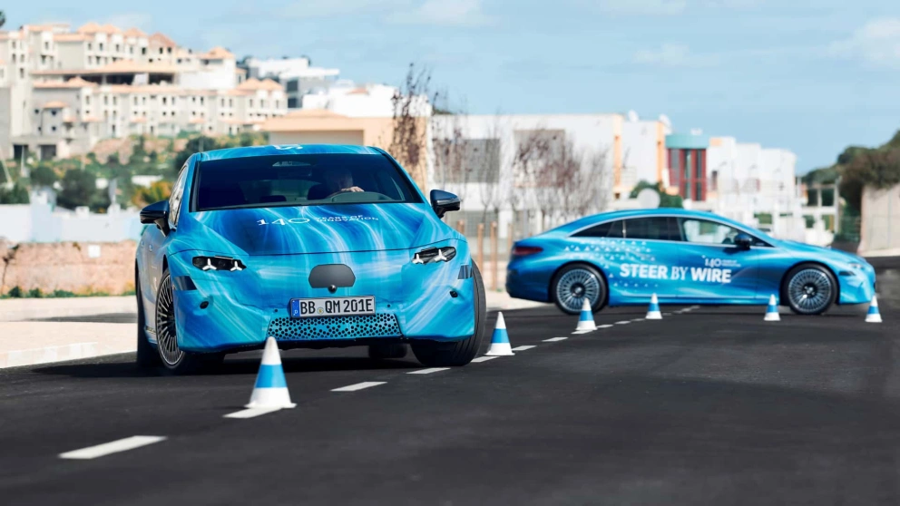 Mercedes EQS får steer-by-wire – og et ratt du ikke har sett maken til