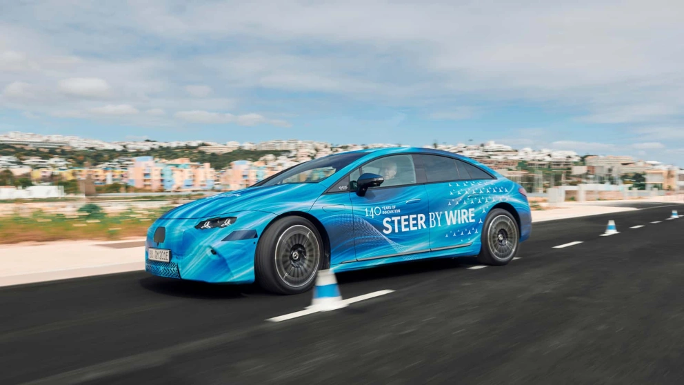 Mercedes EQS får steer-by-wire – og et ratt du ikke har sett maken til