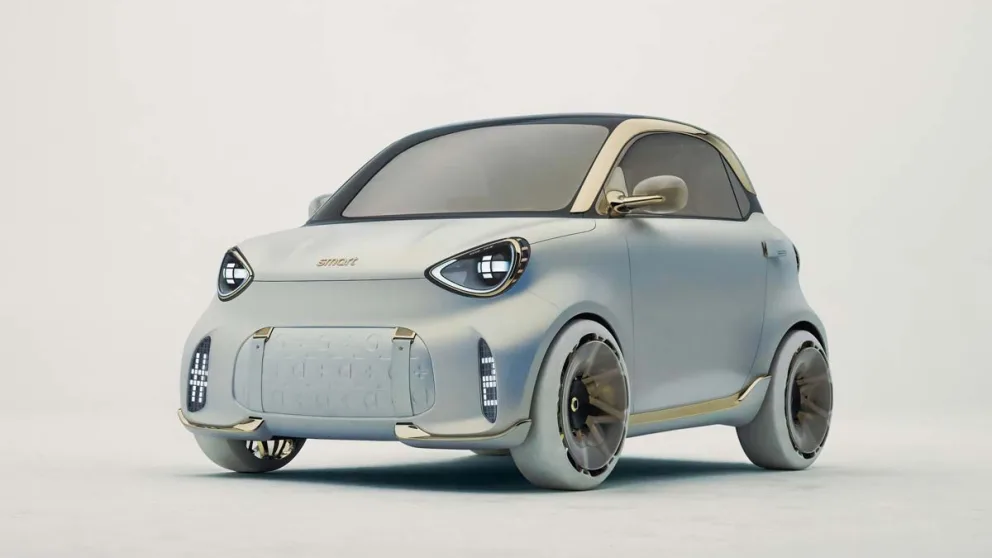 smart Concept #2: Den ikoniske toseteren er tilbake – nå som elbil med inntil 300 km rekkevidde
