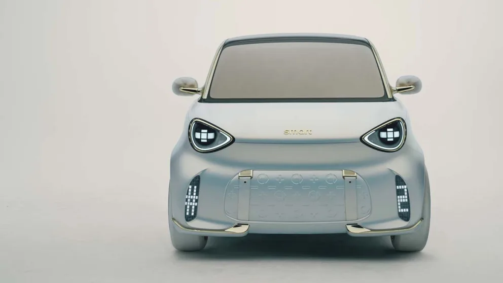 smart Concept #2: Den ikoniske toseteren er tilbake – nå som elbil med inntil 300 km rekkevidde