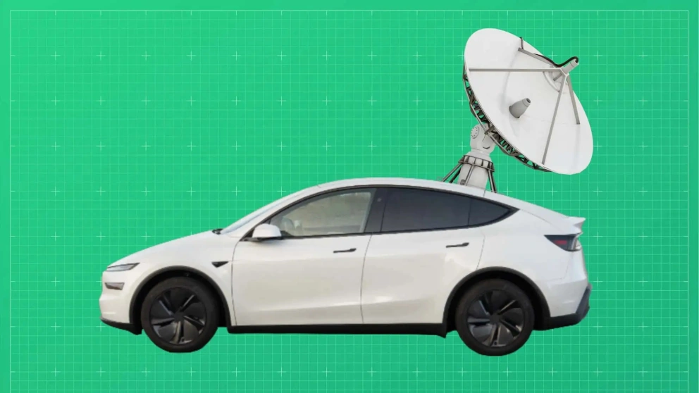Tesla tar neste steg mot Starlink i bilene – patent antyder fabrikkmontert satellitt-tilkobling