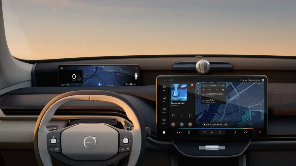 Google Gemini rulles nå ut til Volvos biler – inkludert modeller fra 2020