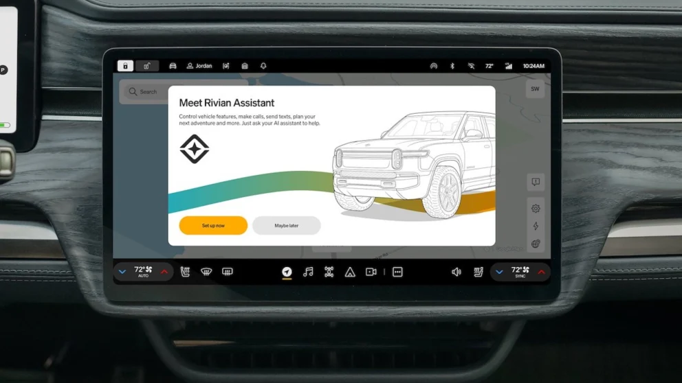 Rivian lanserer AI-assistent som kan styre bilen med stemmen