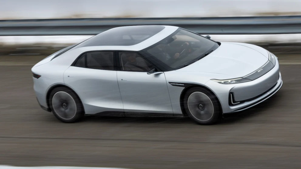 Elbilen Emily GT ble utviklet i hemmelighet hos Nevs i 2019.. Kilde: elbilen.se
