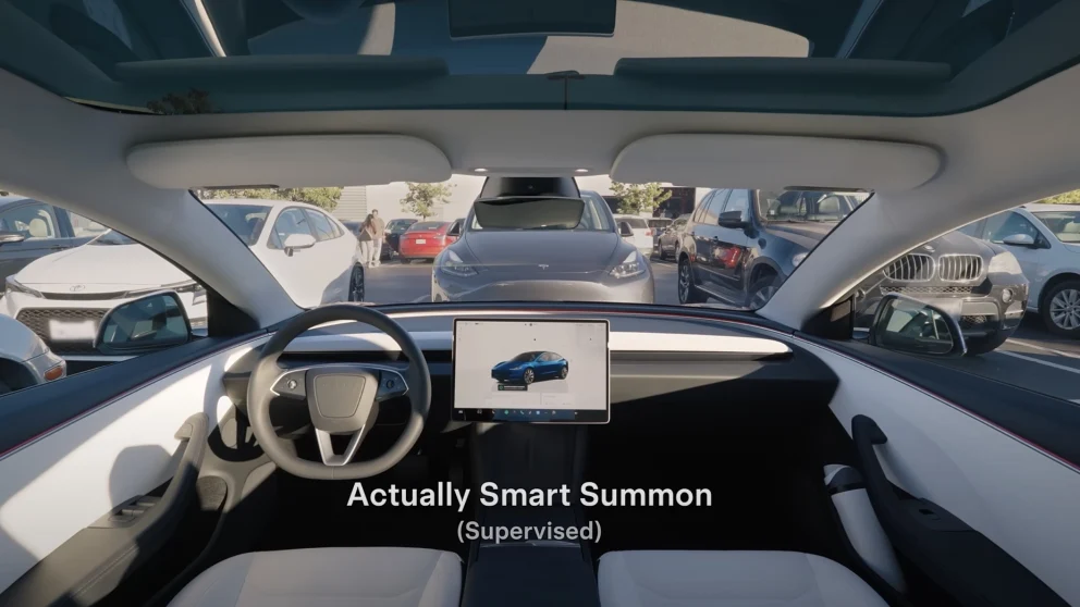 Tesla øker hastigheten på Actually Smart Summon med 33 prosent