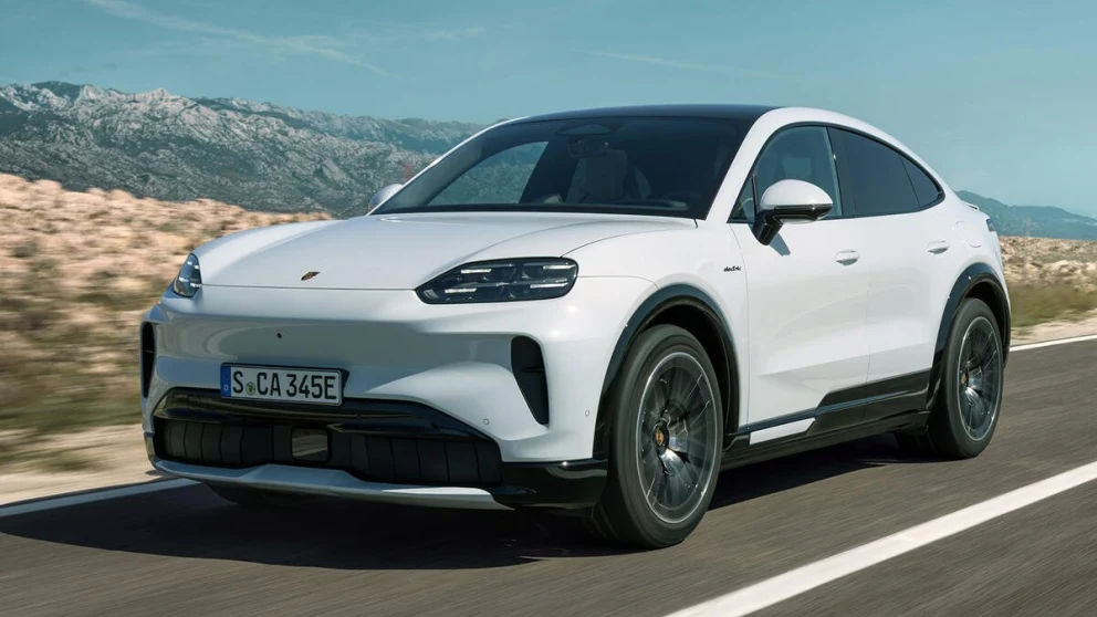 porsche cayenne elektrisk coupé 5. Kilde: autocar.co.uk