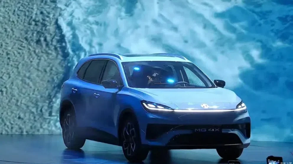 MG lanserer kompakt el-SUV med ny batteriteknologi i Kina