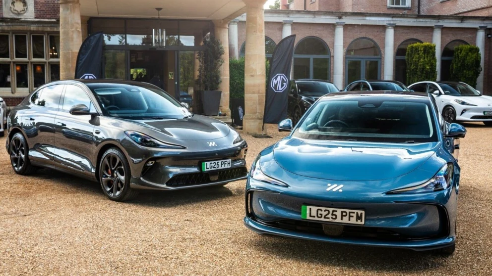 Mg motor mg im6 mg im5 storbritannia uk min. Kilde: electrive.com