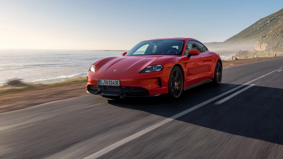 Porsche Taycan 2027 får simulert girkasse med åtte virtuelle gir
