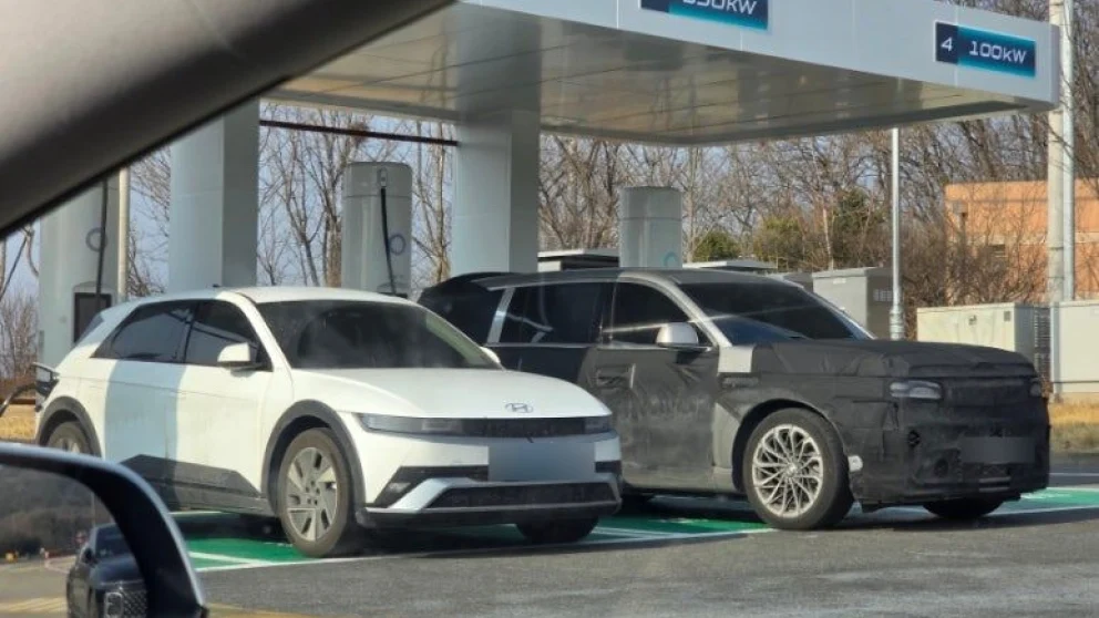 Genesis GV90 er en gigant – se den ved siden av Kia EV9