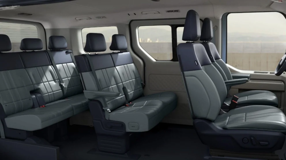 Kia PV5 Passenger sjuseter. Kilde: electrive.net