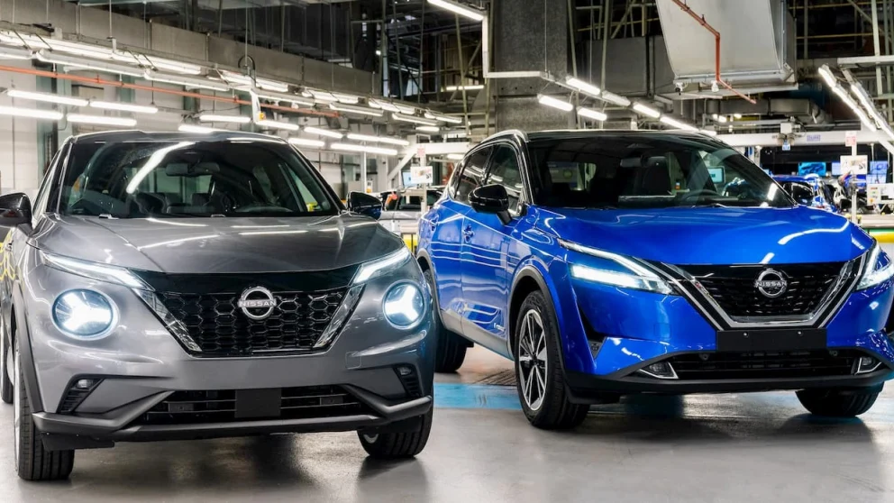 Nissan Juke og Qashqai (Kilde: Nissan)