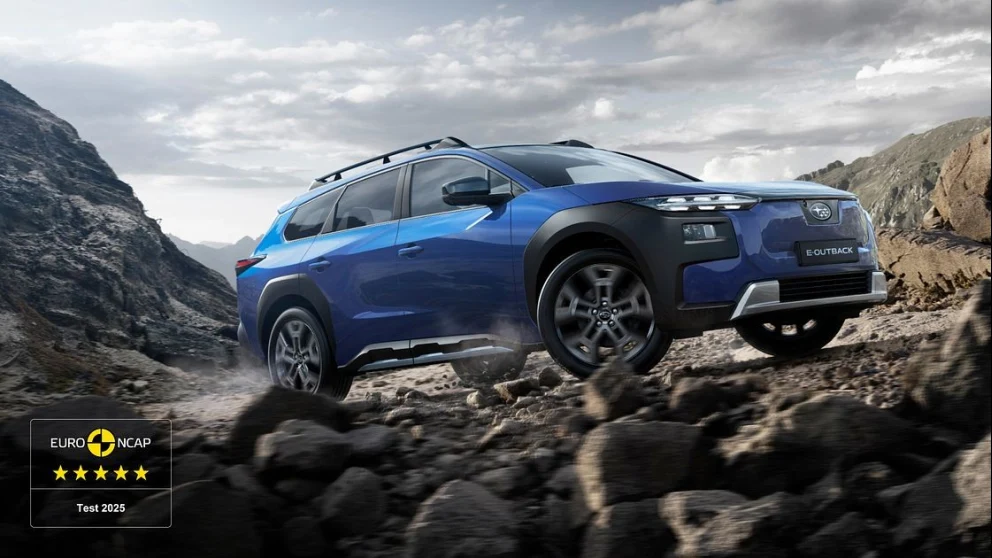 Subaru E-Outback og Uncharted får fem stjerner i Euro NCAP