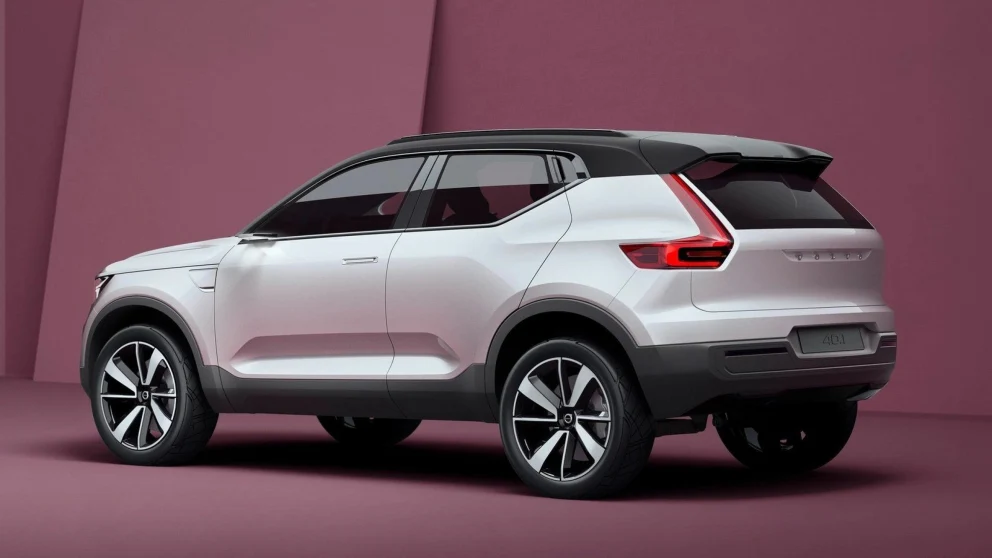 KONSEPTBIL: Slik så XC40 ut i konseptutgave, den fikk vi se første gang i 2016.
         Foto: Volvo