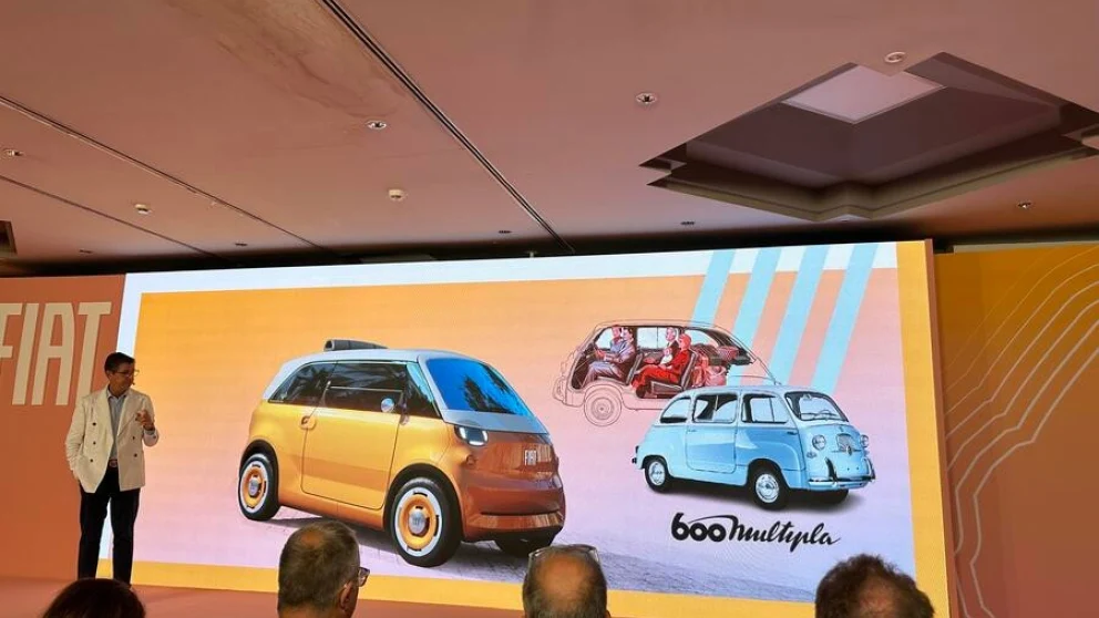 Fiat avslører Multiplina: En fireseter i miniatyr som kommer i 2028