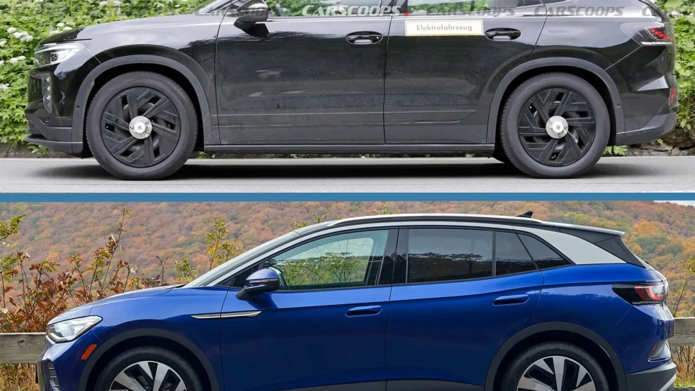 VW ID. Tiguan spionbilder: Dette er ikke bare en facelift av ID.4