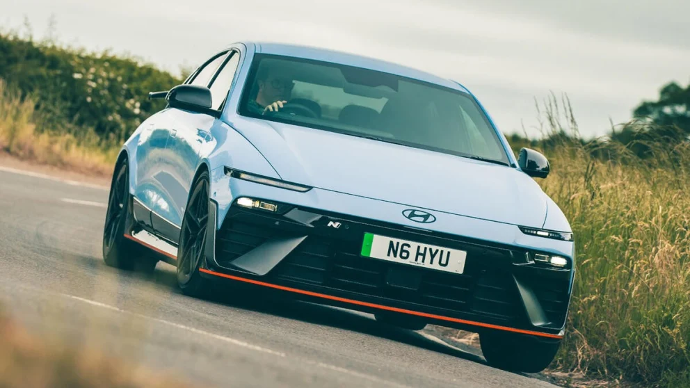 Hyundai Ioniq 6 N er her: El-sedanen som vil utfordre Porsche Taycan