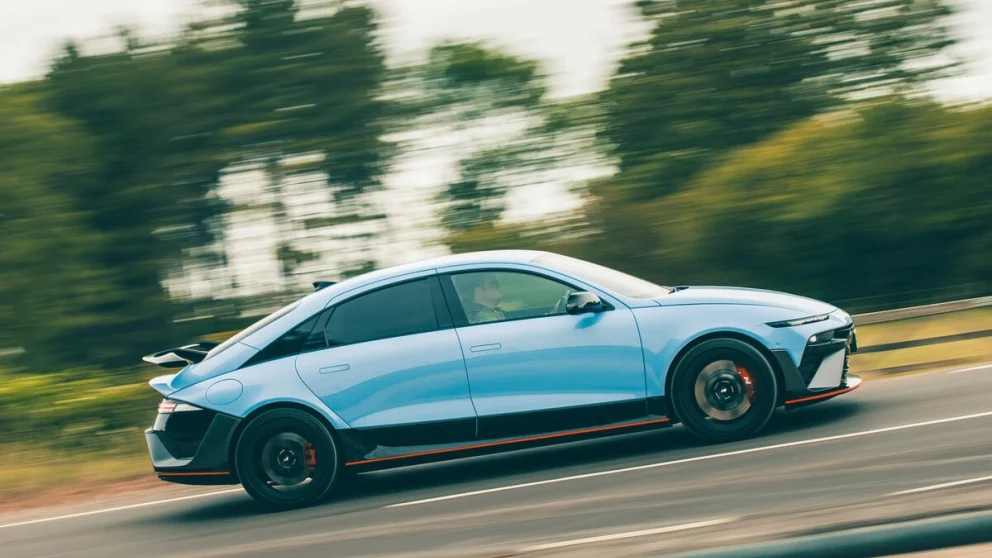 Hyundai Ioniq 6 N er her: El-sedanen som vil utfordre Porsche Taycan