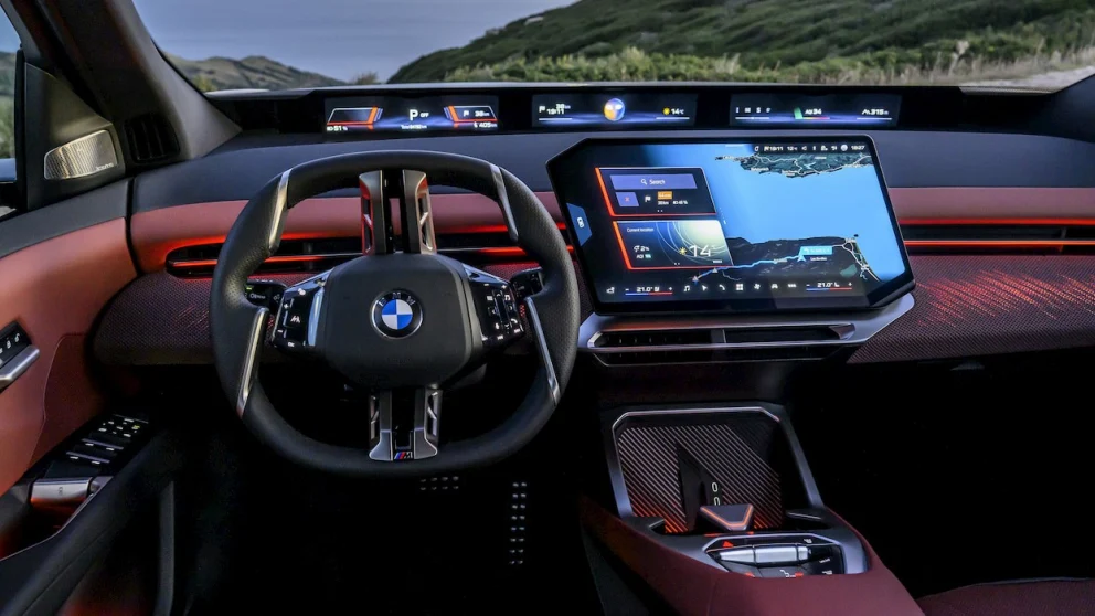 2027 BMW iX3 interiør (Kilde: BMW)