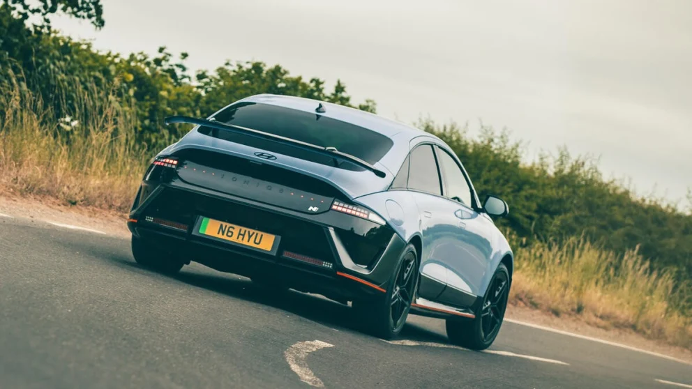Hyundai Ioniq 6 N er her: El-sedanen som vil utfordre Porsche Taycan