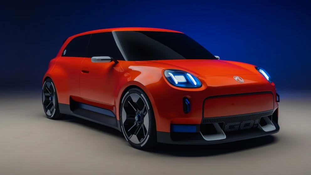 MG viser ny liten elbil på Goodwood – skal utfordre Renault 5 og Mini fra 2027