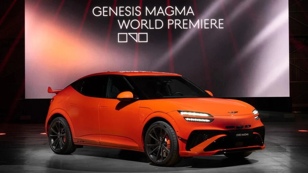Genesis GV60 Magma. Kilde: autocar.co.uk