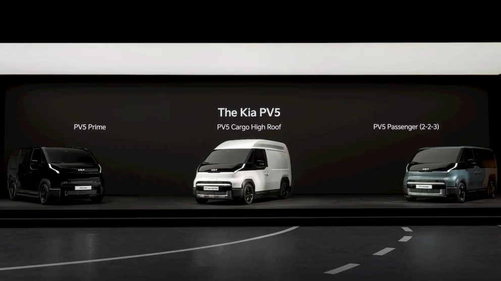 Kia avslører nye PV5-varianter på Busan Mobility Show (Kilde: Hyundai)