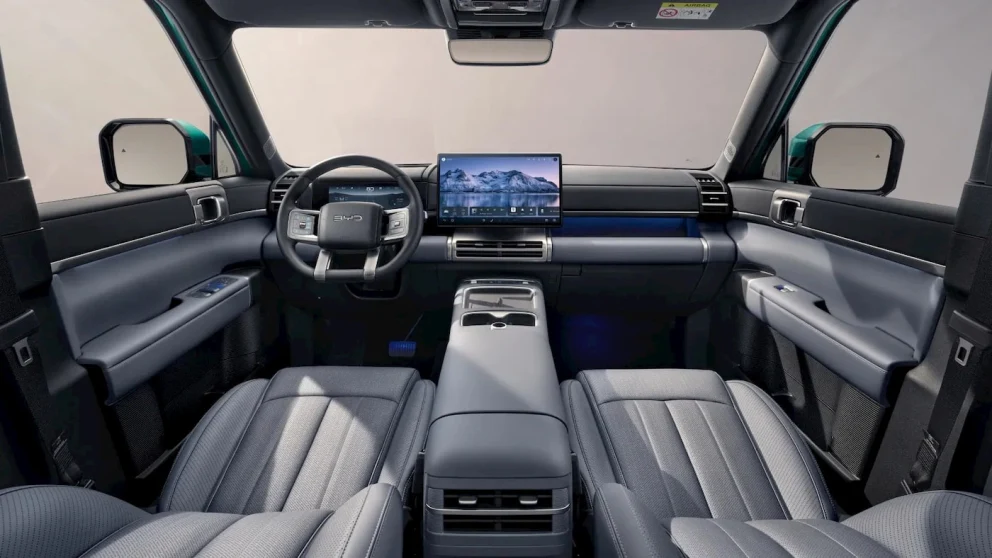 BYD Ti 7 interiør (Kilde: BYD)