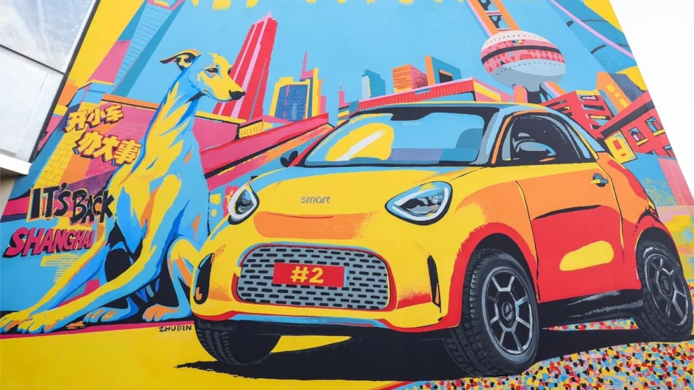 Smart teaser ny #2 med gatekunst i seks storbyer – verdenspremiere på Paris Motor Show i oktober