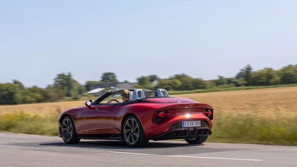 mg cyberster test. Kilde: bilmagasinet.dk